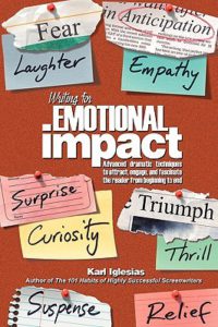 book cover for Karl Inglesias' Writing for Emotional Impact