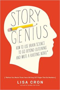 Book cover for Lisa Cron's Story Genius