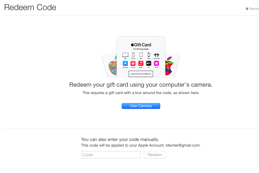 screenshot enter code