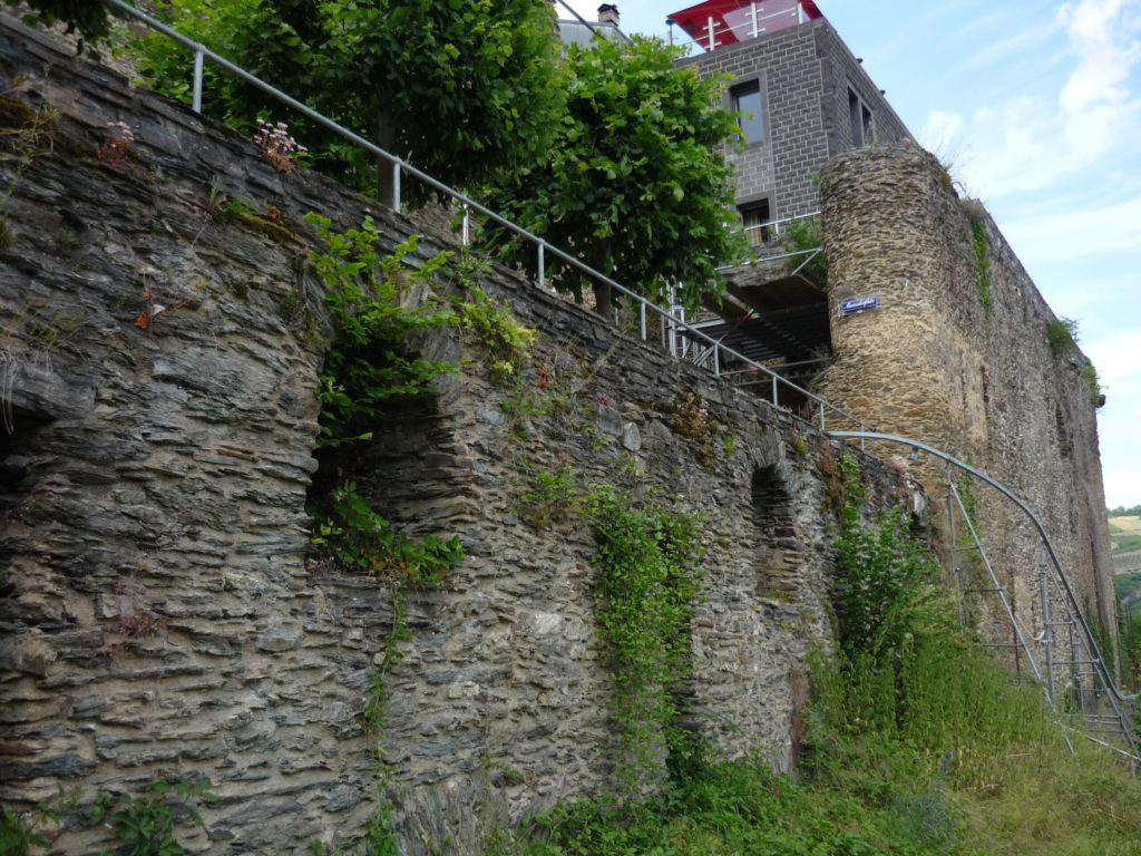 stone wall of a fortress