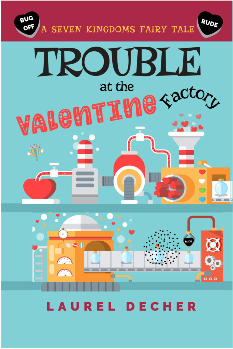 cover for Trouble at the Valentine Factory
