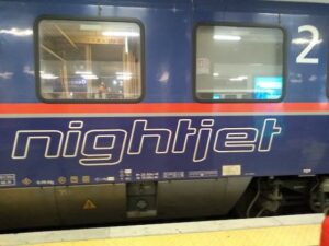 Nightjet train Austrian Night Train is a family adventure