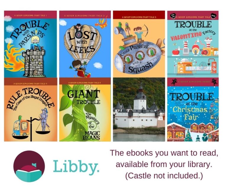 Libby app has the Seven Kingdoms Fairy Tales. Ask at your library.