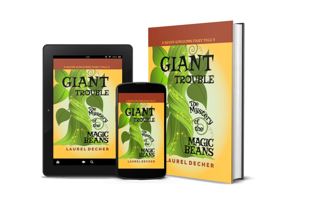 Giant Trouble: The Mystery of the Magic Beans is available in hardcover with jacket, ebook, and paperback.