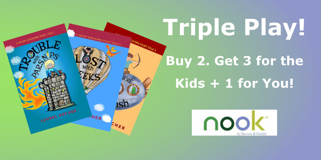 Special offer for buy 2 ebooks get 3 for the kids and 1 for you