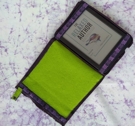 finished ereader cover