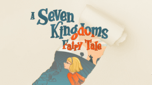 Torn white paper reveals the plucky inventor heroine of Trouble With Parsnips