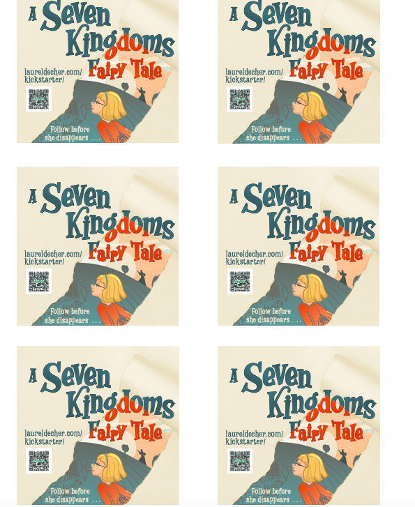 image of downloadable PDF with QR codes