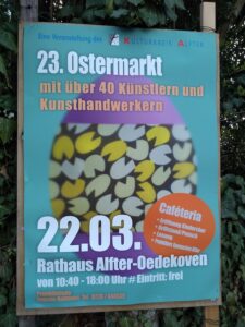 Easter market 22 March 2026 Alfter-Oedekoven, Germany 10:40 AM to 6 PM